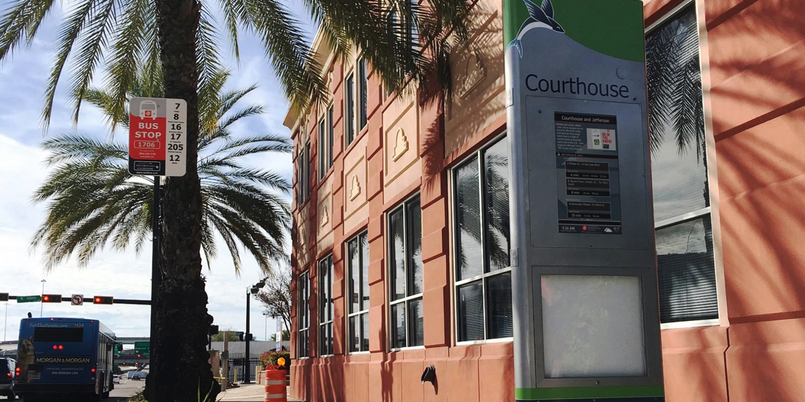 Image of Transit Display at Jacksonville, Florida